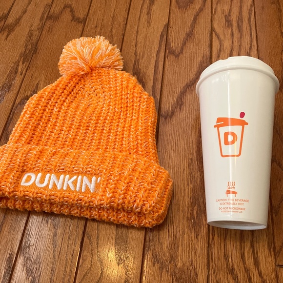 Dunkin Donuts hat and cup, new condition main image 2
